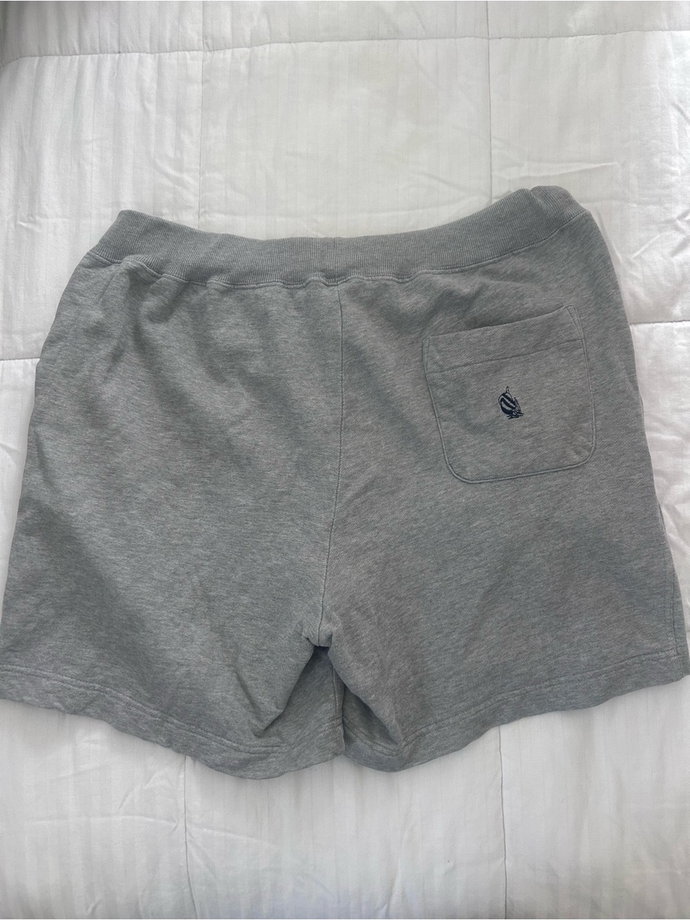 Vintage Y2K Great Condition Mens Grey Cotton Nautica Shorts SzL